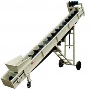 大傾角皮帶輸送機的結構、特點